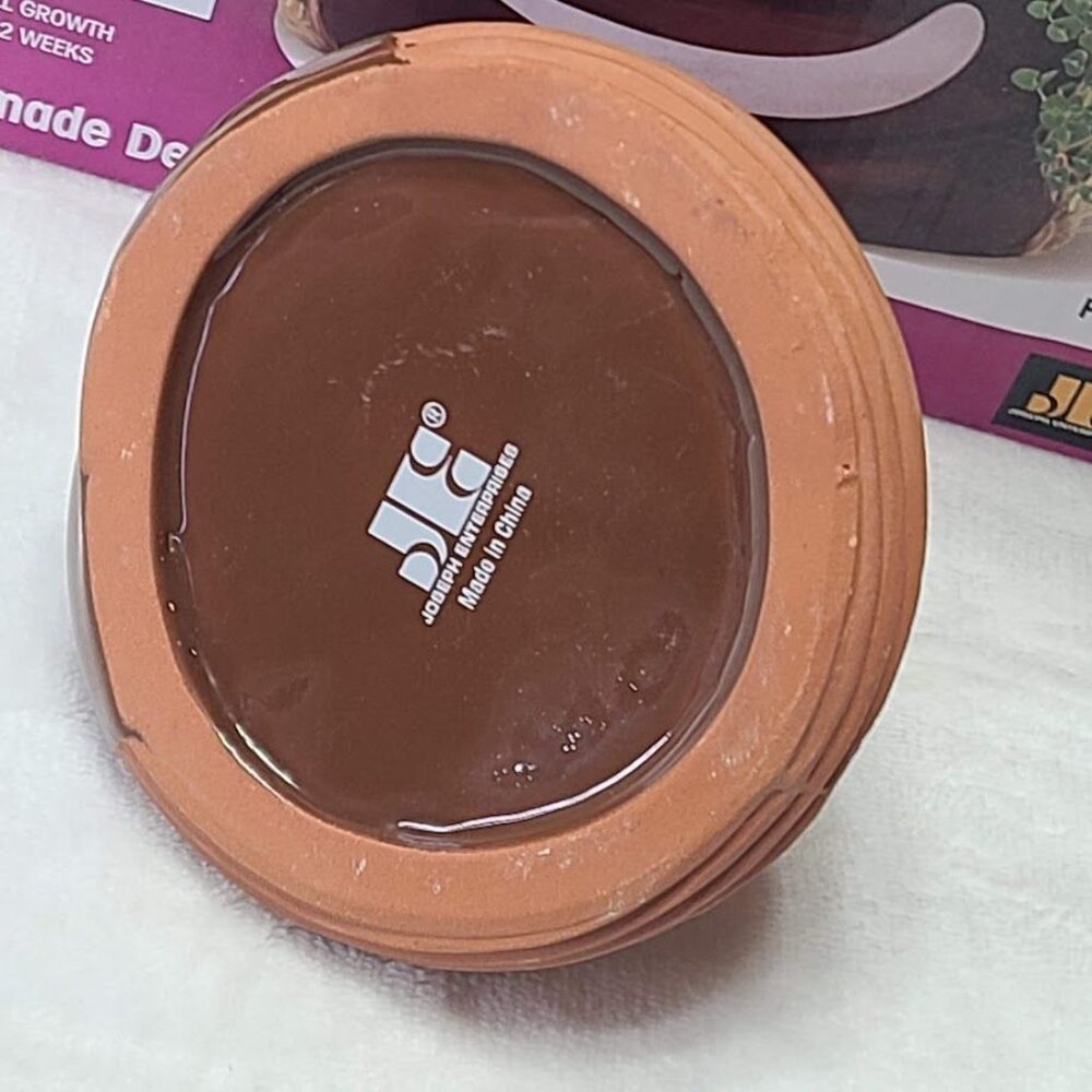 Chia Pet Emoji Poopy W/ Seed Pack Collectible Decorative Planter New Open Box - Picture 14 of 16